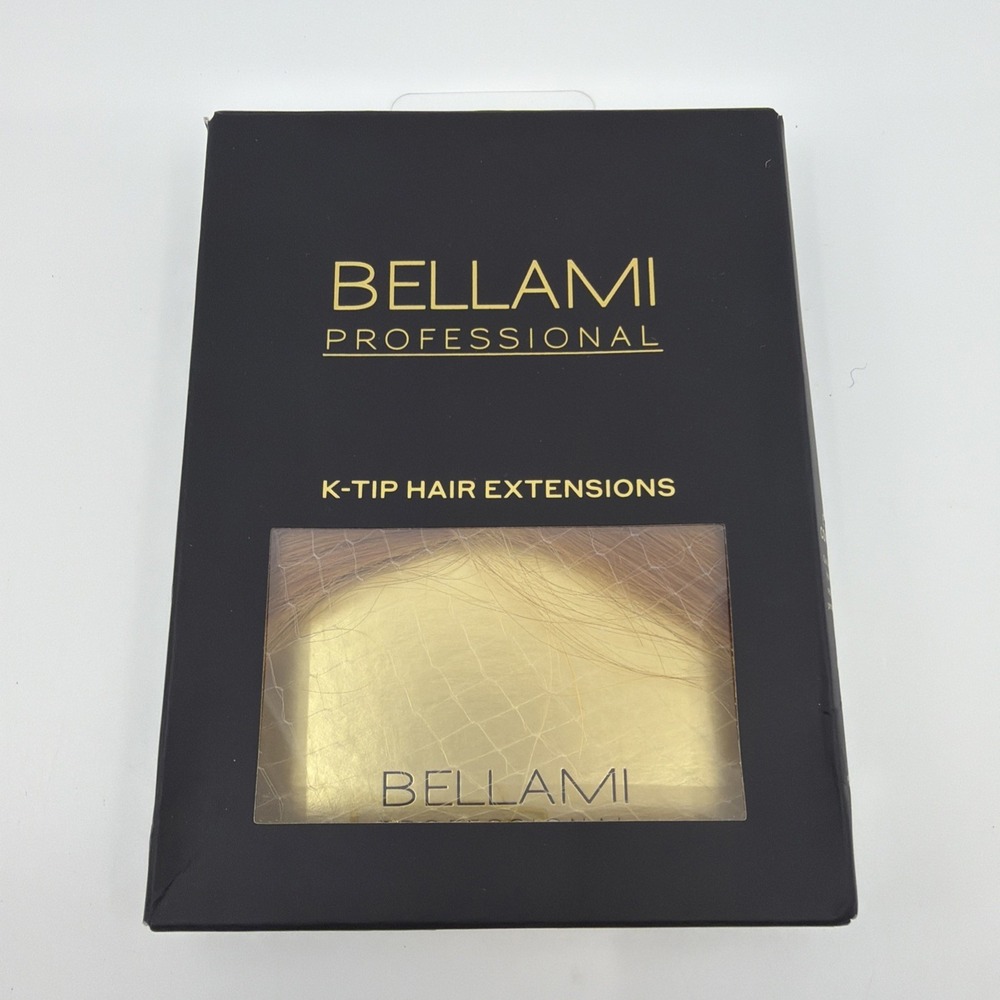 Bellami Keratin K Tip Hair Extensions 22" Ginger #30 25g NEW Remy Hair
